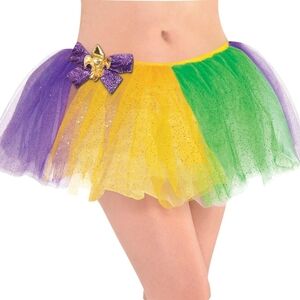 Mardi Gras Tutu Yellow Green Purple